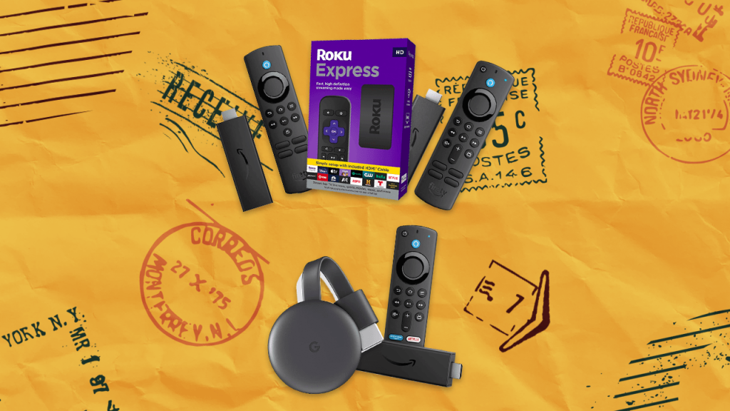 Viaje com seus filmes e séries com o Fire TV Stick
